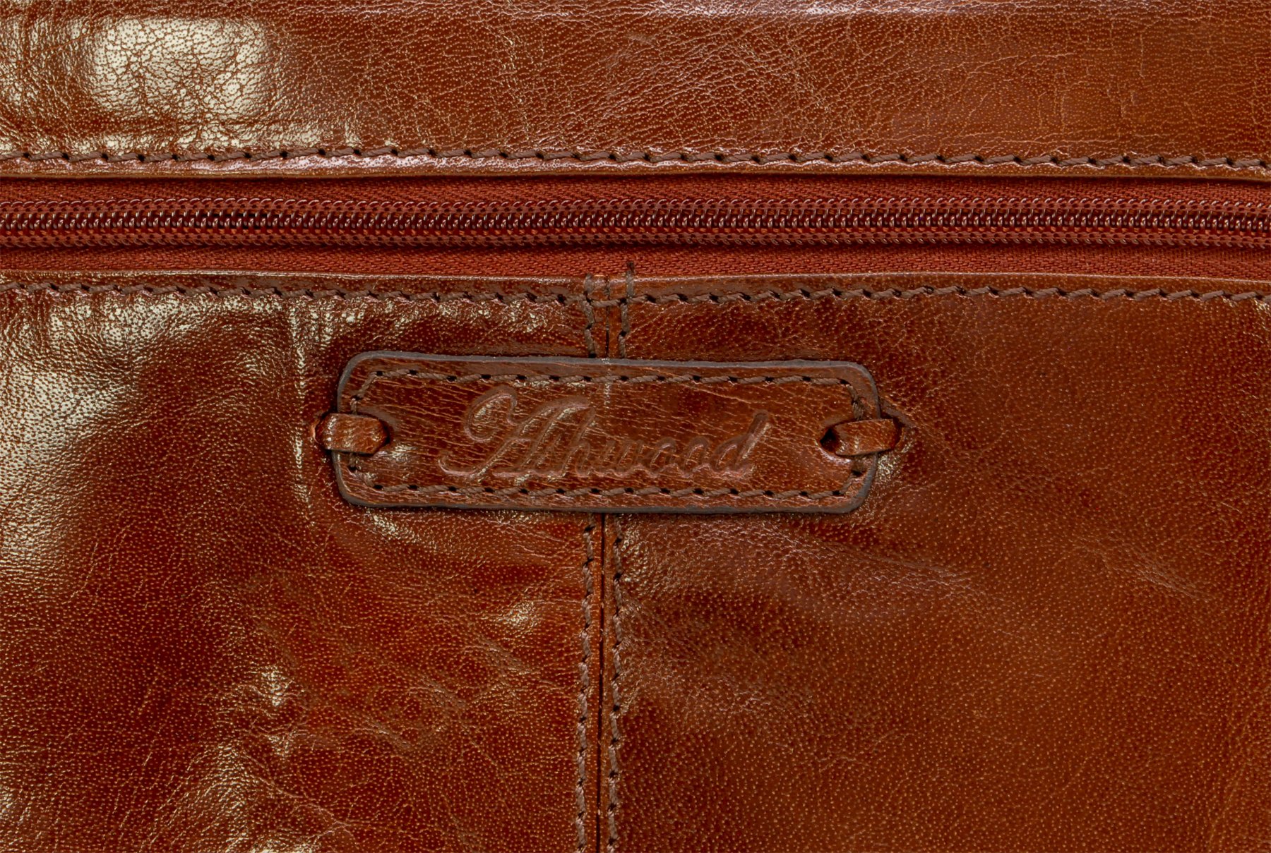 Ashwood Benjamin borsa messenger in pelle full grain