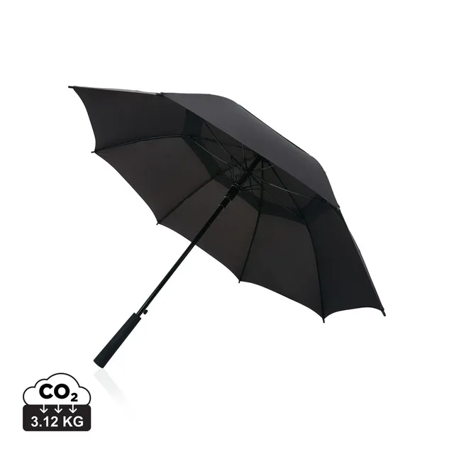 Swiss Peak Ombrelli Tornado AWARE™ ombrello 23″ nero antivento