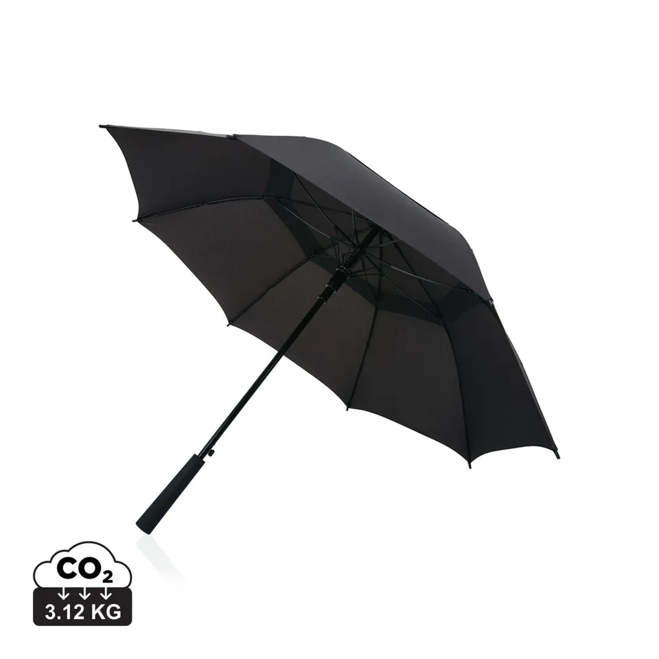 Swiss Peak Ombrelli Tornado AWARE™ ombrello 23″ nero antivento