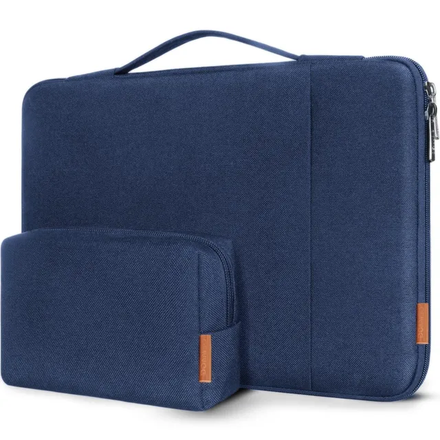 Domiso Laptop Sleeve 17,3 pollici custodia blu navy impermeabile
