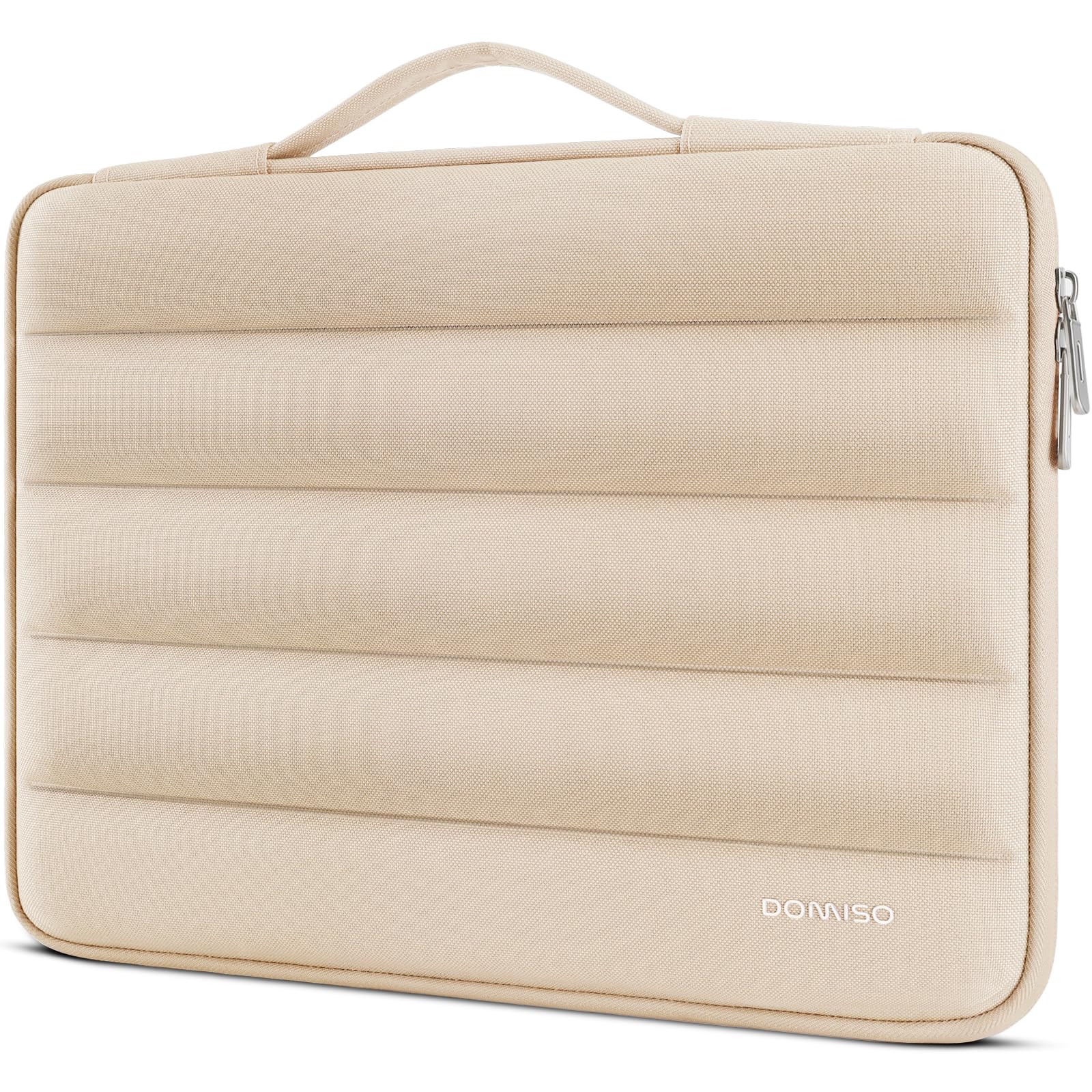 Domiso Laptop Sleeve 17,3 pollici custodia laptop beige impermeabile