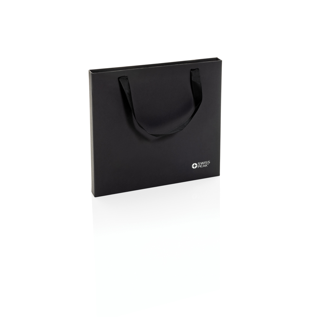 Swiss Peak Ufficio & Scrittura business set regalo nero certificato RCS