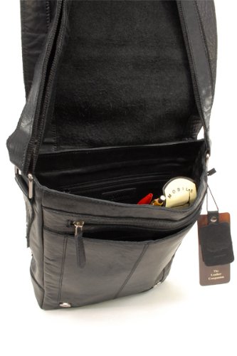 Ashwood Kingston Leather Companion 8342 borsa messenger in pelle