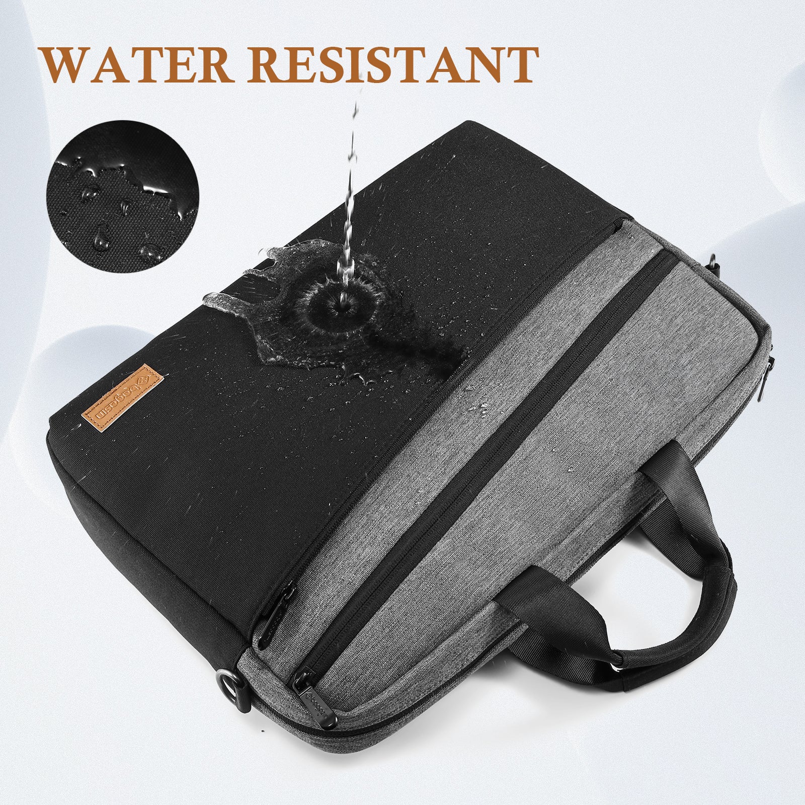 Bagasin Laptop Shoulder Bag borsa laptop 16 pollici idrorepellente