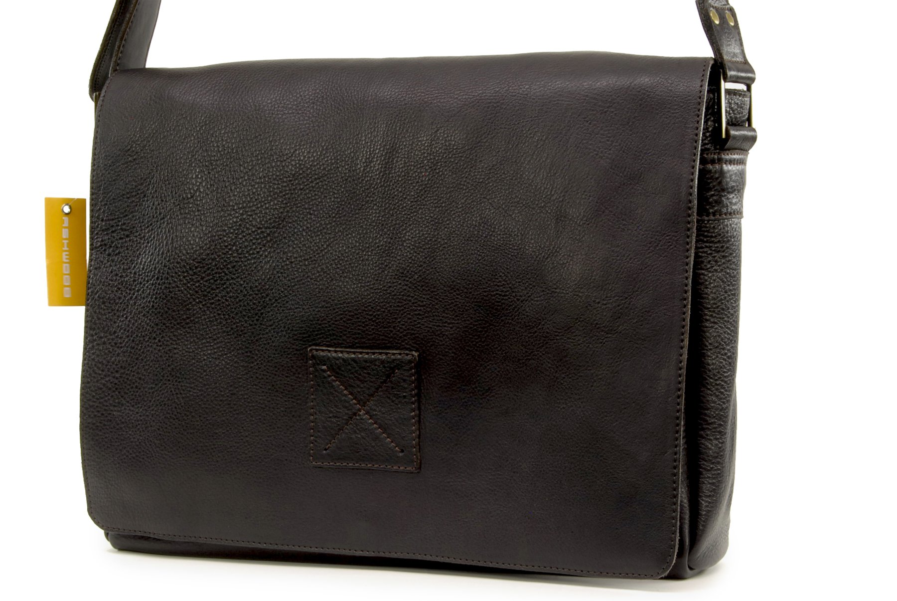 Ashwood Man Bags & Briefcases Pedro borsa messenger in pelle capiente