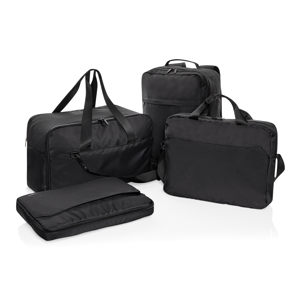 Swiss Peak Borse weekend Borsa weekend porta PC da 15,6″ nera rPET Aware
