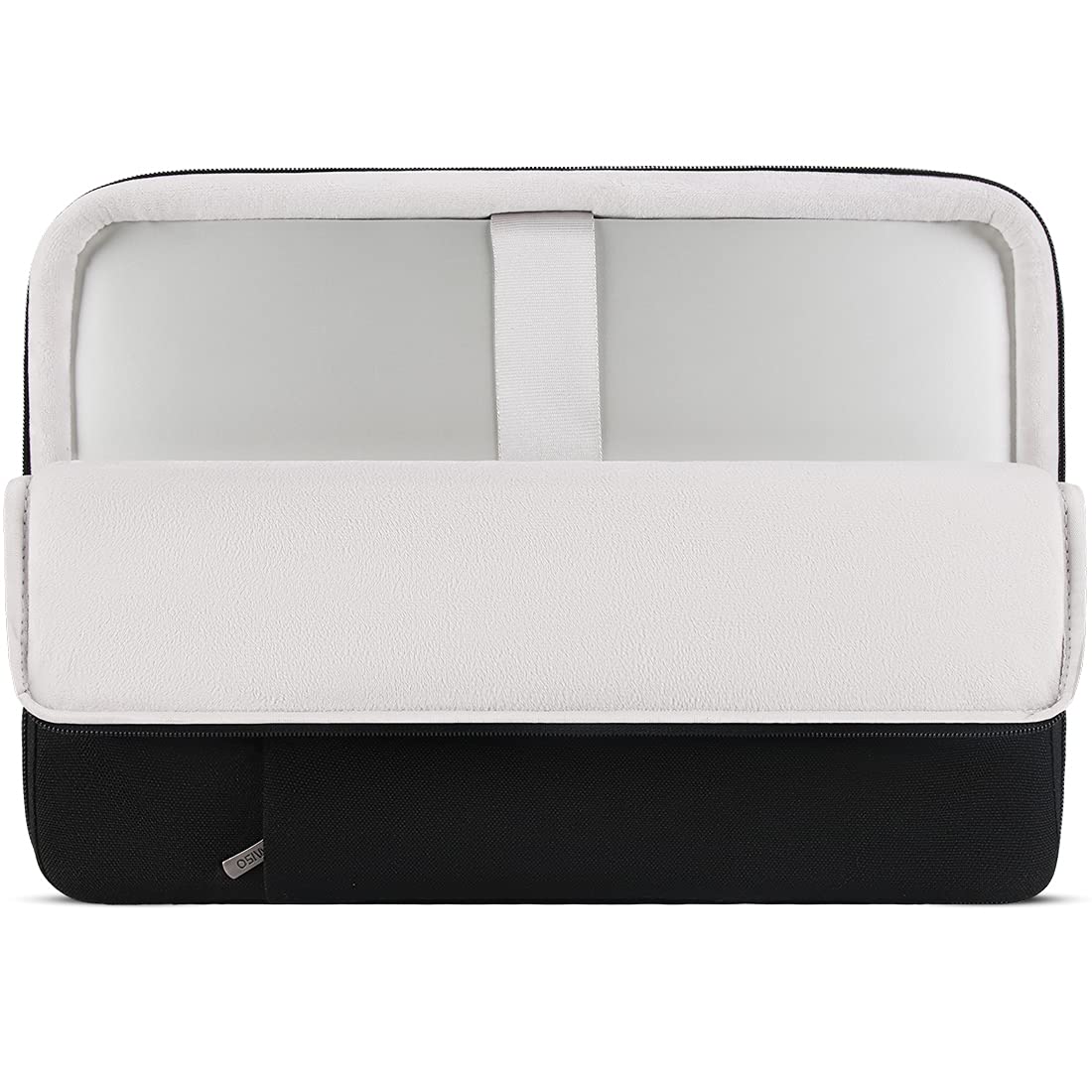 Domiso Laptop Sleeve 17,3 Pollici custodia laptop nera impermeabile