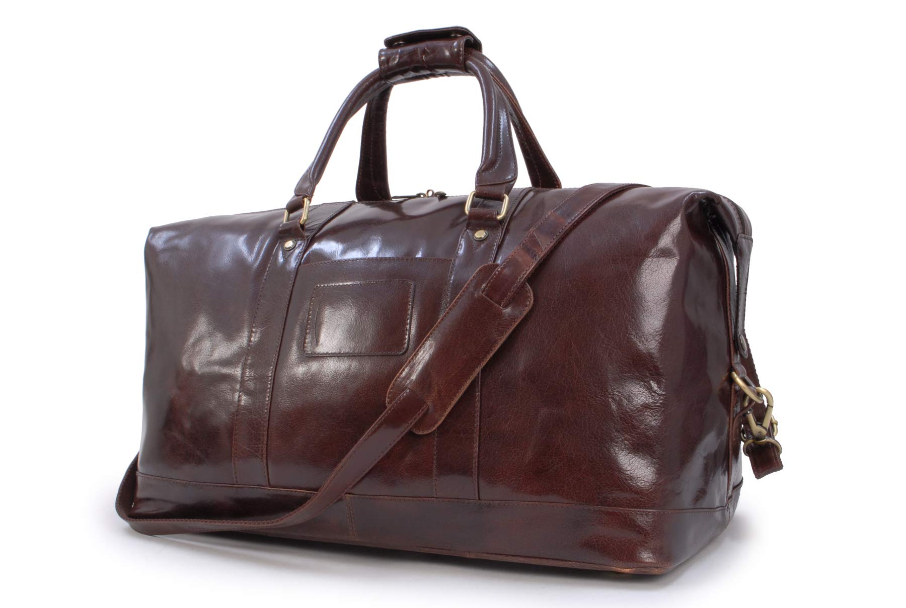 Ashwood Holdalls 2070 borsone da viaggio cognac marrone in pelle