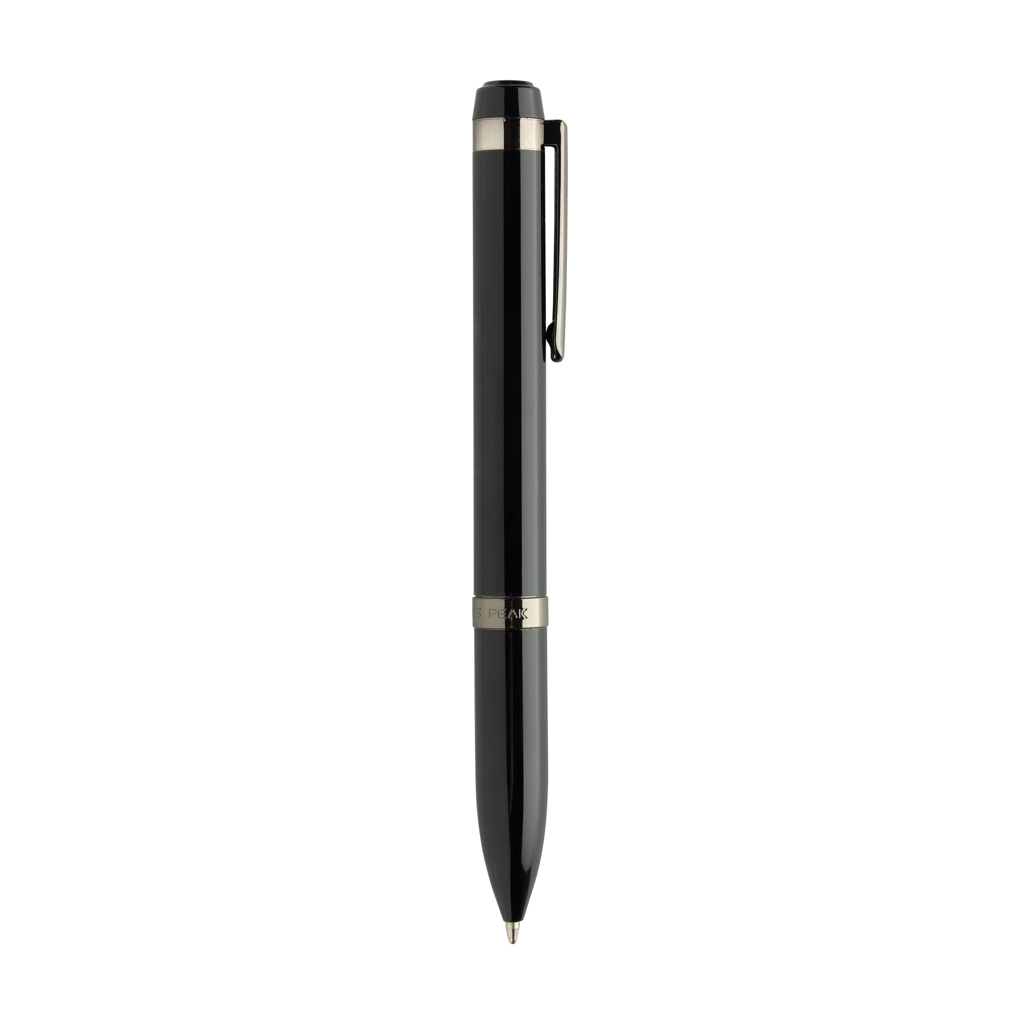 Swiss Peak Ufficio & Scrittura OSLO Deluxe penna a sfera nera, 1 pezzo acciaio RCS