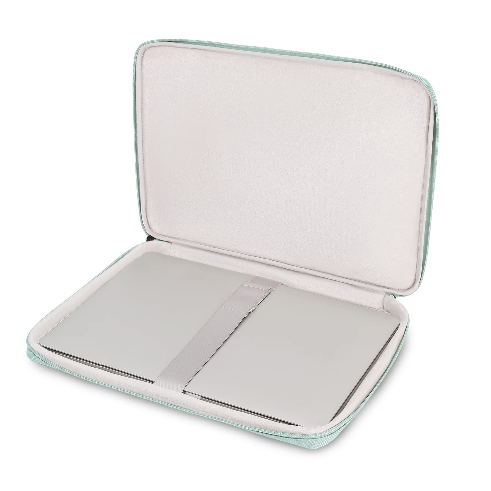 Domiso Laptop Sleeve 17,3 Pollici custodia laptop impermeabile verde menta