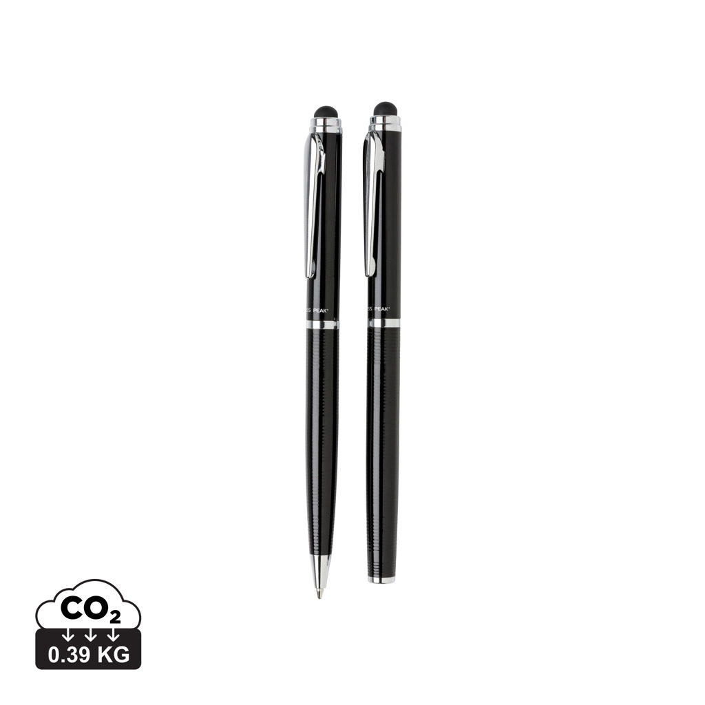 Swiss Peak Ufficio & Scrittura set penne deluxe nero touchscreen