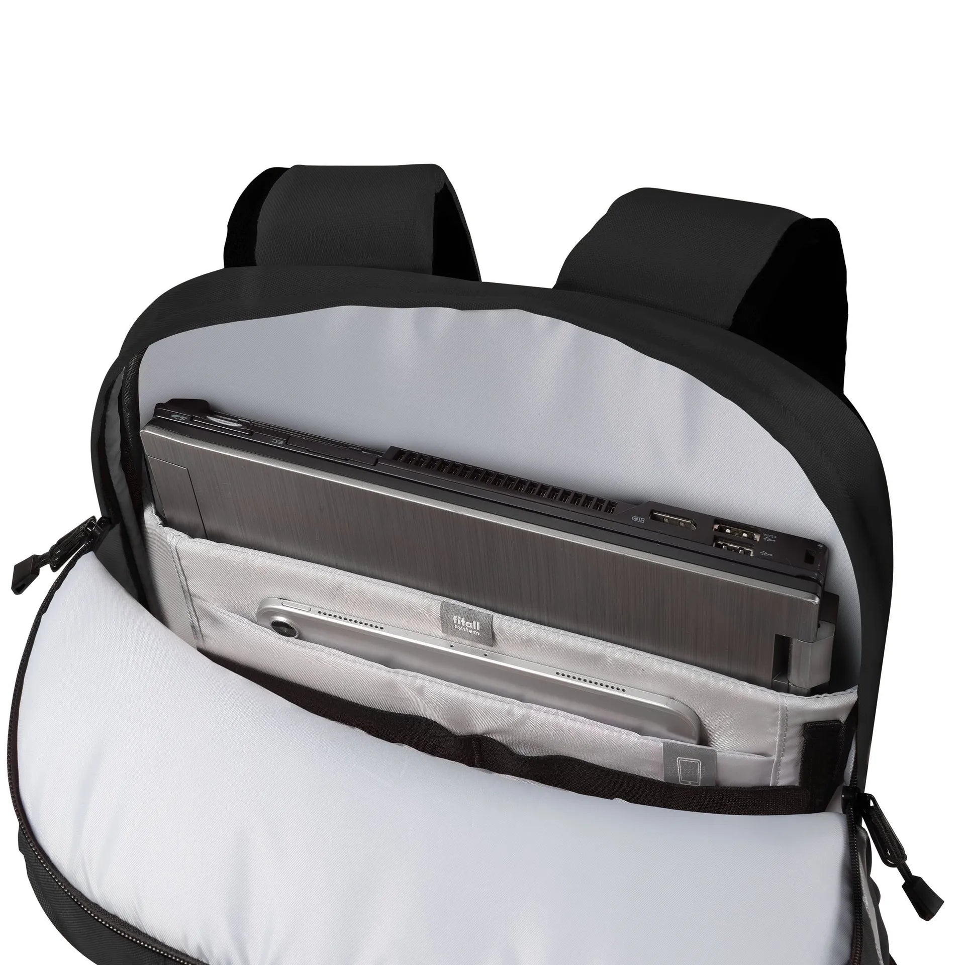 BASE XXO Backpacks REFLECTIVE zaino 32-38 L nero riflettente