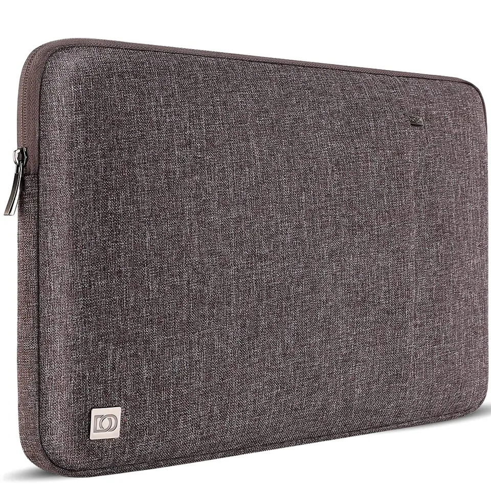 Domiso Laptop Sleeve 10,1 pollici custodia tablet marrone impermeabile