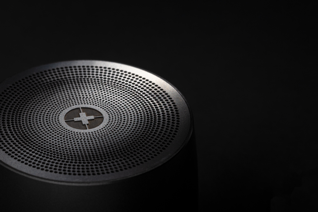 Swiss Peak Audio 5W speaker wireless grigio, 1 pezzo in acciaio