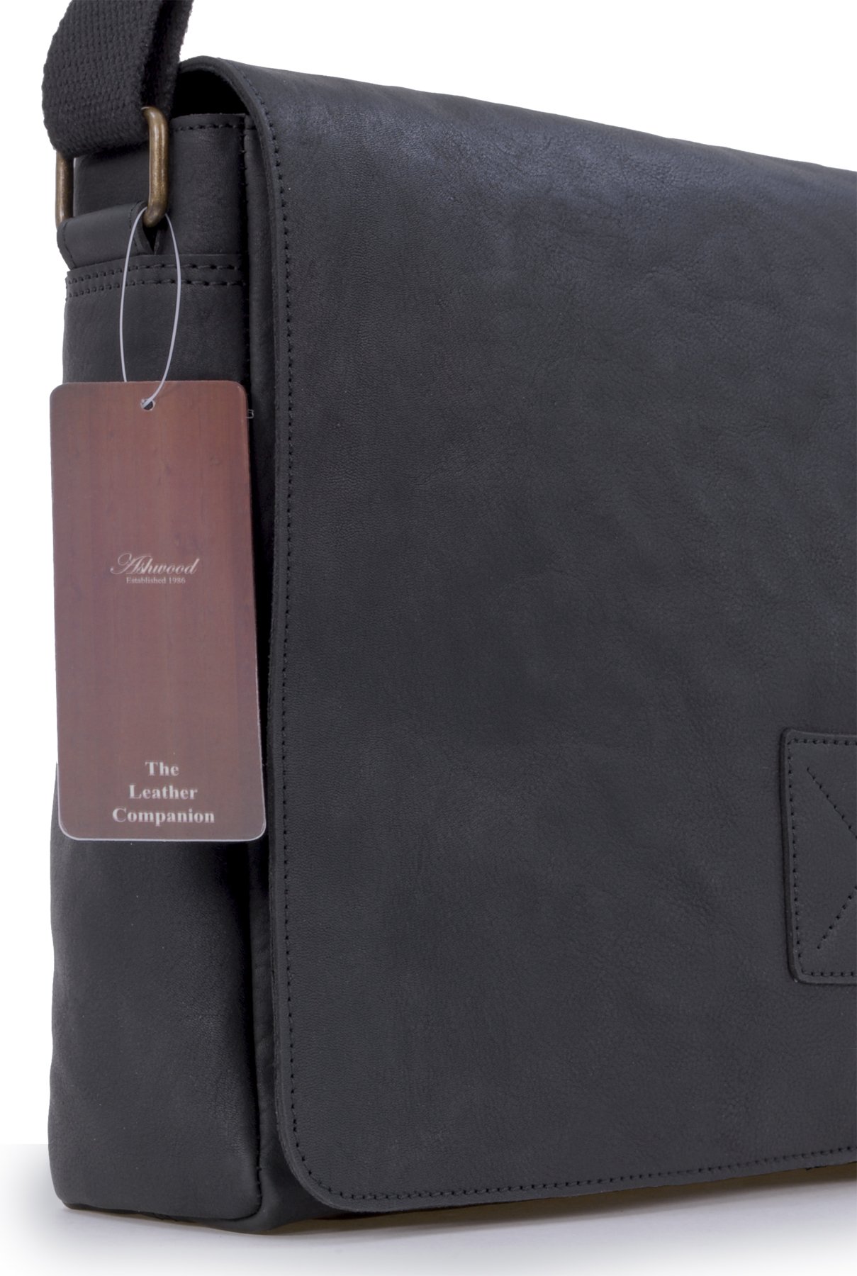 Ashwood Man Bags & Briefcases Pedro borsa messenger in pelle capiente