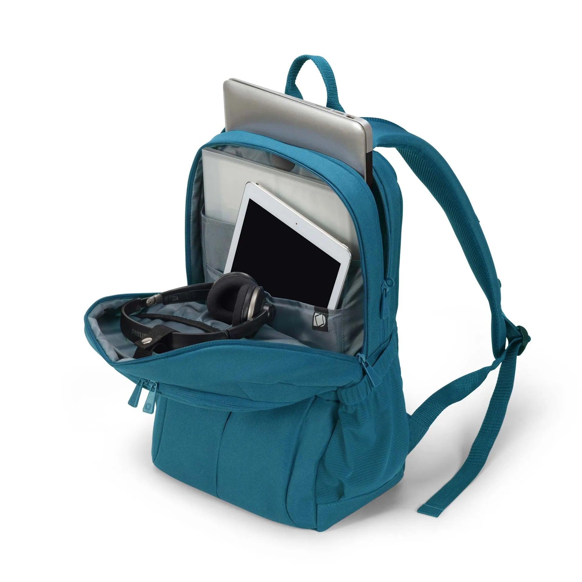 BASE XXO Zaini Eco Backpack SCALE 13-15.6 zaino blu per laptop in PET riciclato