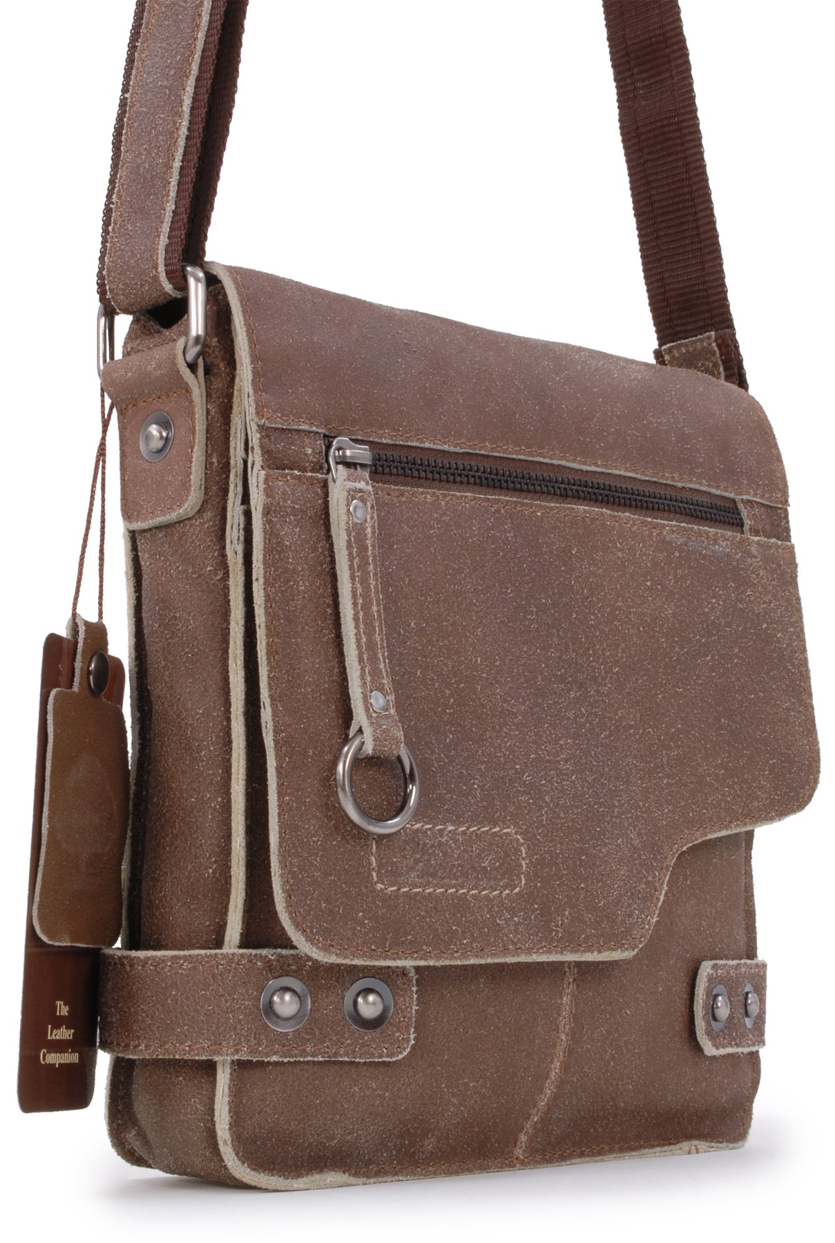 Ashwood Man Bags & Briefcases 8351 borsa a tracolla A5 pelle vintage