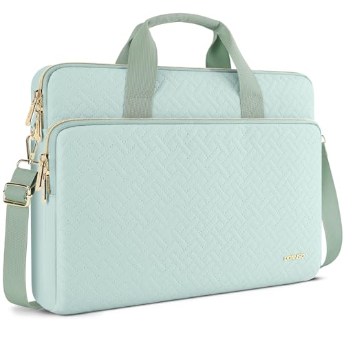 Domiso Laptop Briefcase 14 pollici borsa laptop menta verde impermeabile