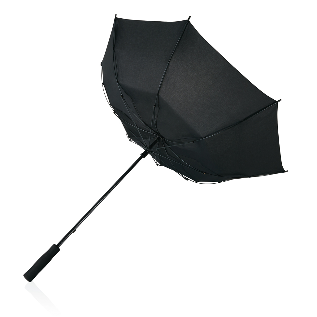 Swiss Peak Ombrelli Tornado AWARE™ ombrello 23″ nero antivento