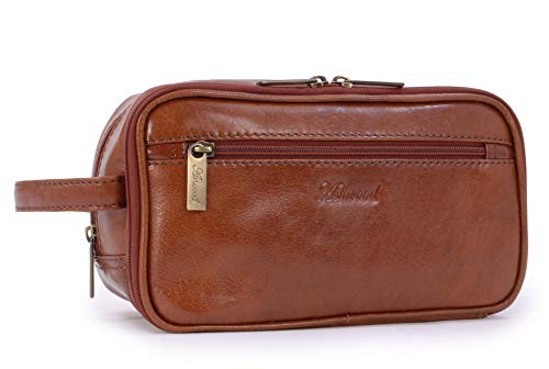 Ashwood Washbags Primavera-estate 21 beauty case M in pelle