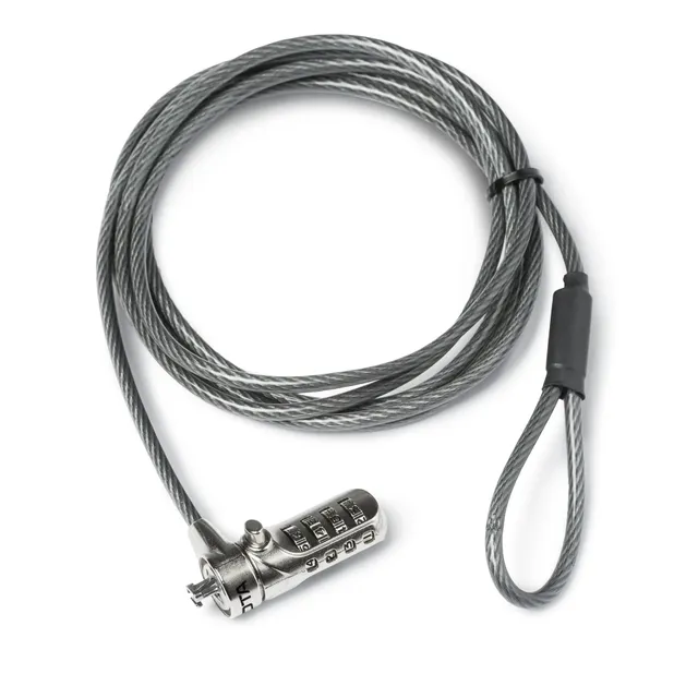 BASE XXO Security Locks T-Lock combination cavo antifurto 3x7 mm a combinazione