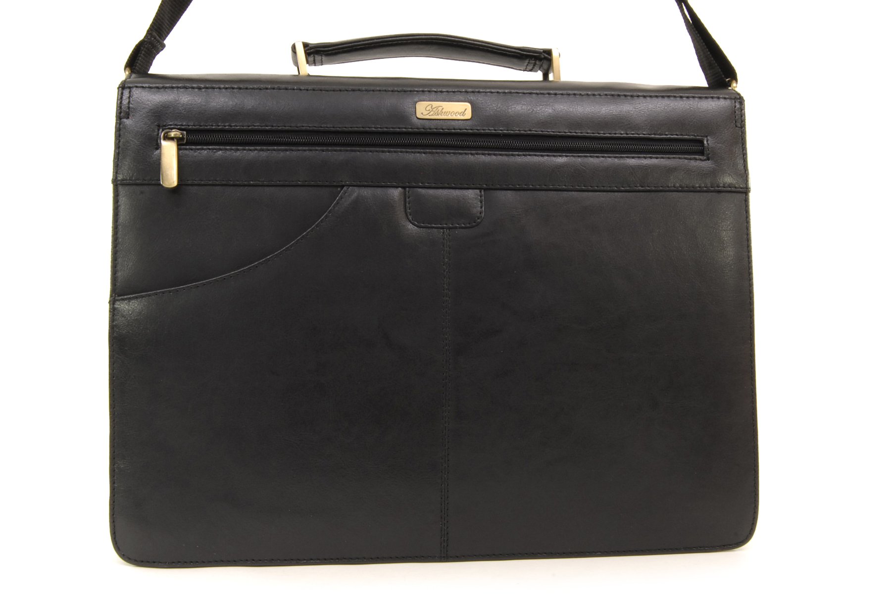 Ashwood Man Bags & Briefcases Gareth borsa laptop marrone 15,5 pollici