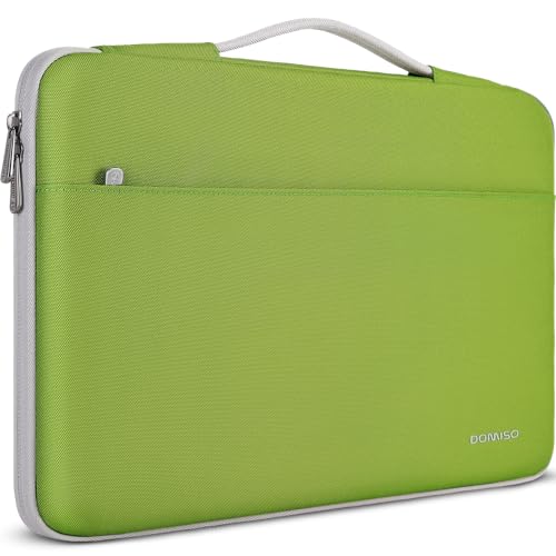 Domiso Laptop Sleeve 17,3 Pollici custodia laptop verde erba antiurto