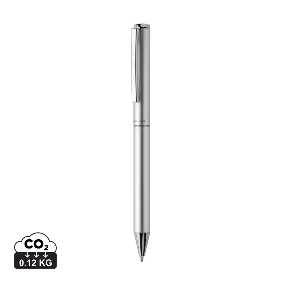 Swiss Peak Ufficio & Scrittura Cedar penna in alluminio riciclato RCS argento