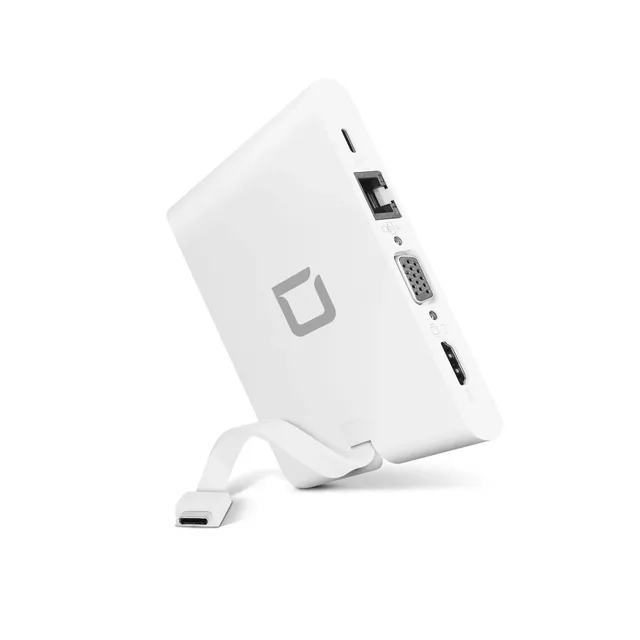 BASE XXO Docking Stations USB-C Portable Docking 9-in-1 with HDMI docking station