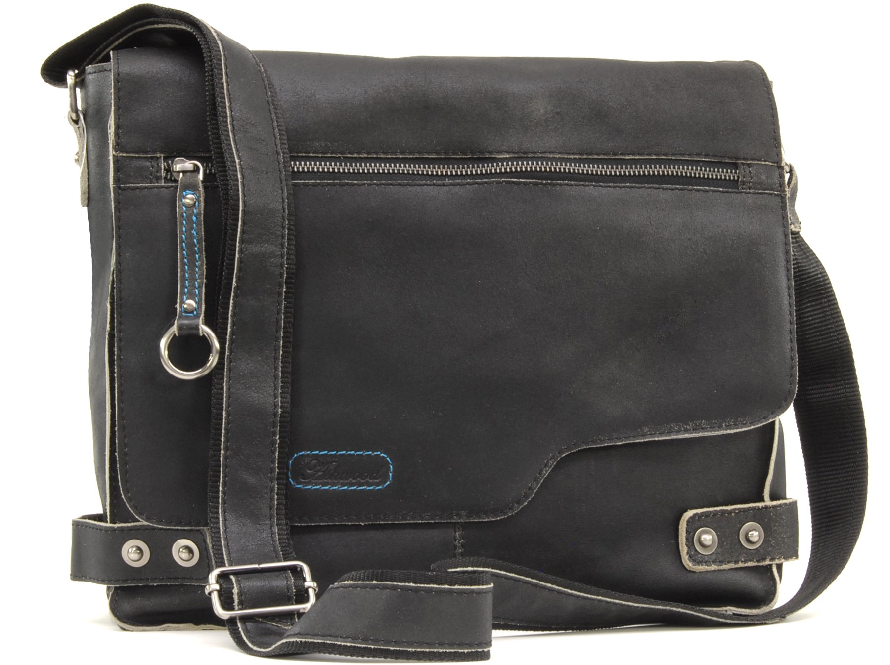 Ashwood Borse uomo e cartelle 8353 borsa a tracolla marrone in pelle