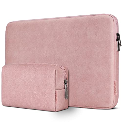 Domiso Laptop Sleeve 17.3 Pollici custodia laptop Rosa impermeabile