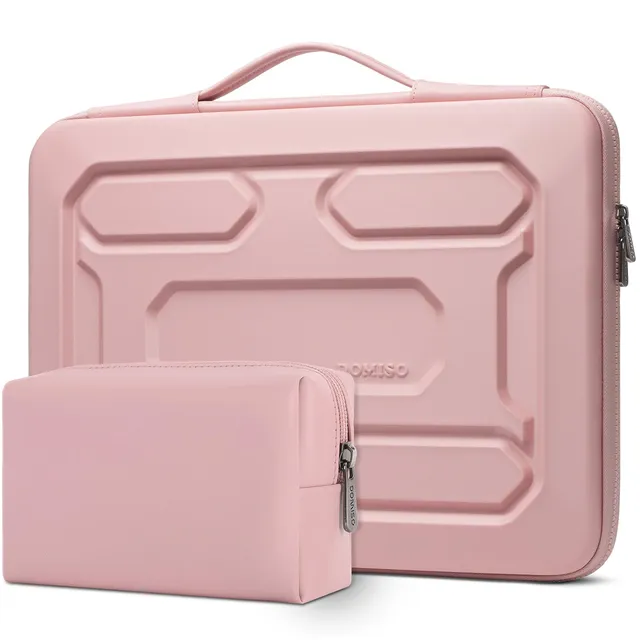 Domiso EVA Laptop Bag 17,3 pollici custodia laptop rosa antiurto