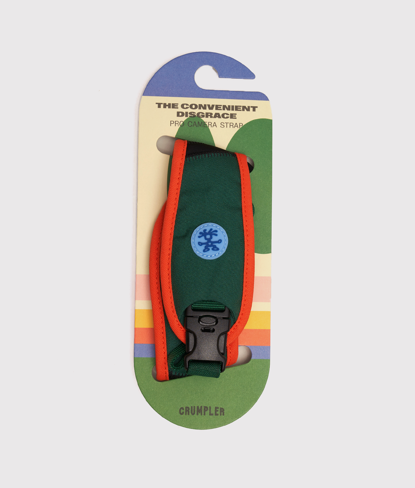 Crumpler Small Bags & Accessories Convenient Disgrace tracolla fotocamera nero Evergreen antiscivolo