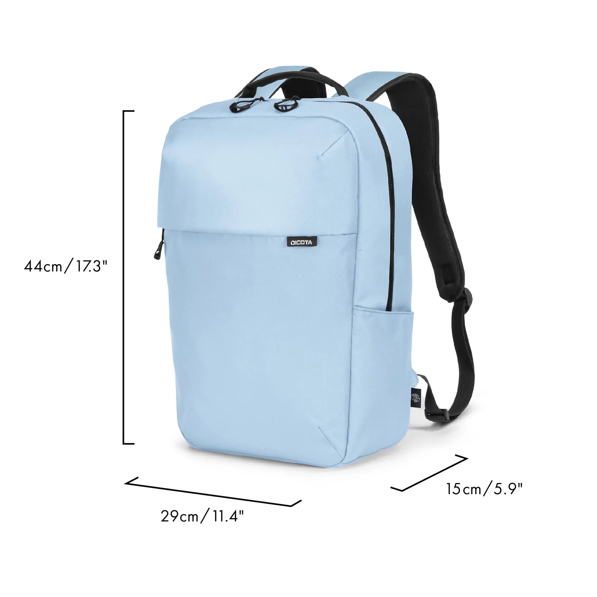 BASE XXO Backpacks COMMUTER 13-16 - Ice Blue zaino idrorepellente