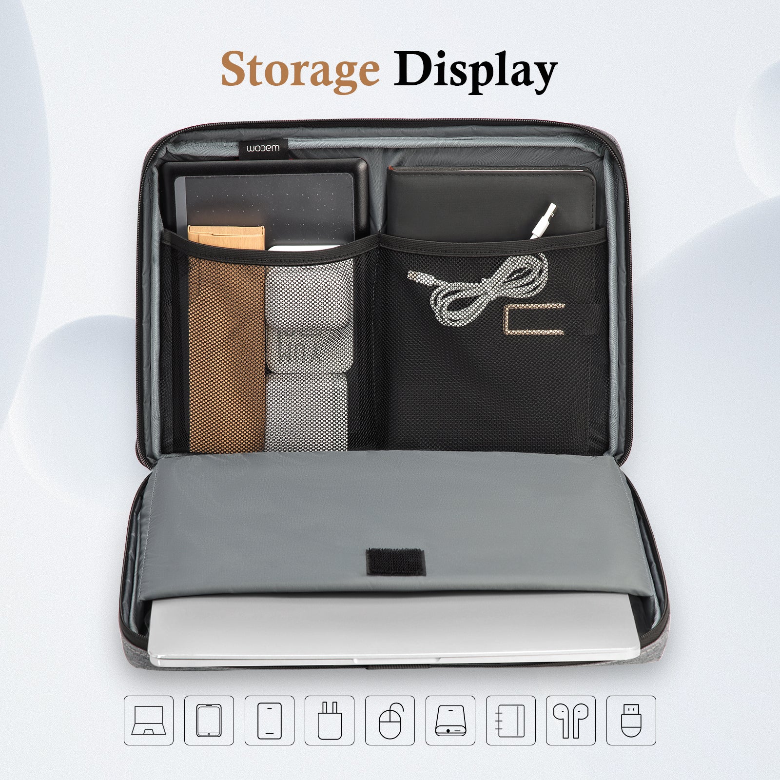 Bagasin Classic Laptop Sleeve custodia laptop a 4 strati