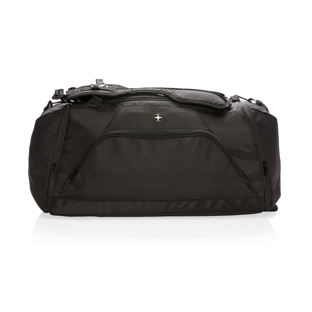 Swiss Peak Zaini Borsa zaino RFID nero, 2 in 1