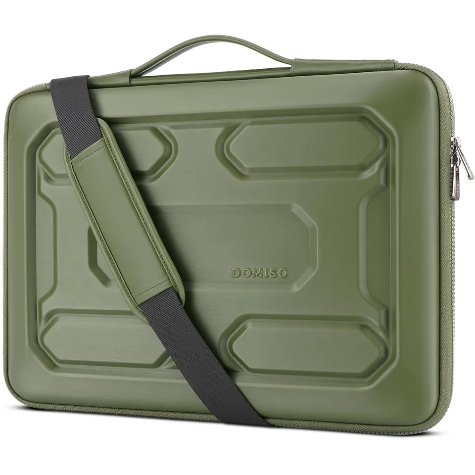 Domiso EVA Laptop Bag 17,3 pollici borsa laptop verde impermeabile
