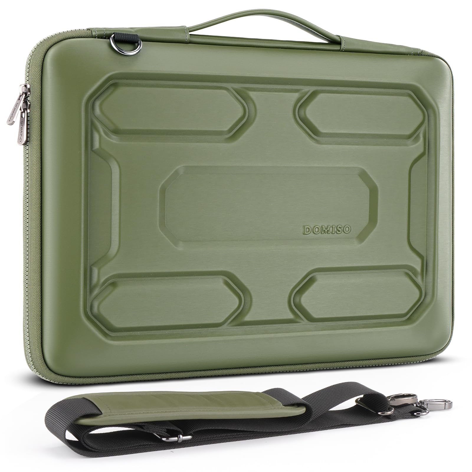 Domiso EVA Laptop Bag 17,3 pollici borsa laptop verde impermeabile