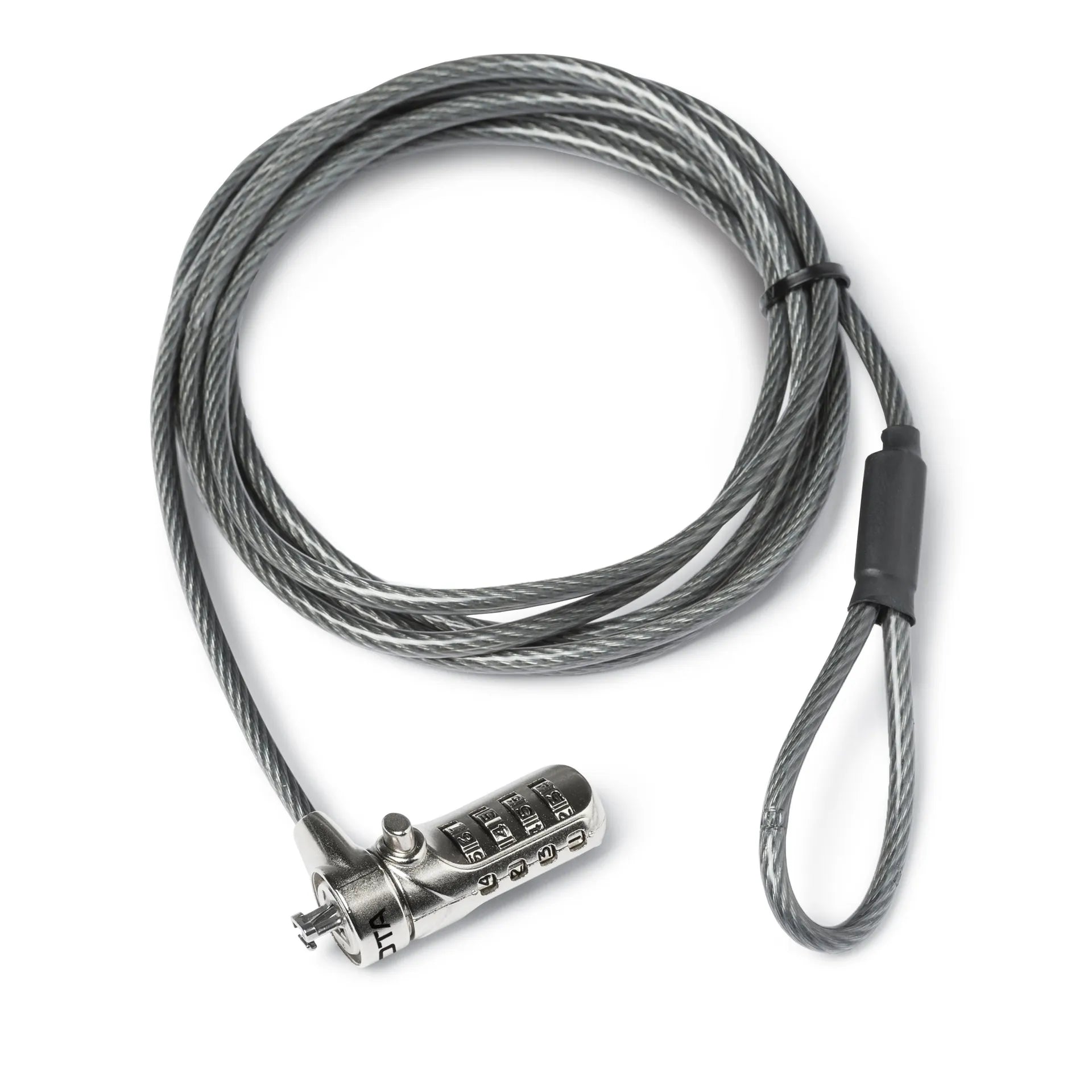 BASE XXO Security Locks T-Lock combination cavo antifurto 3x7 mm a combinazione