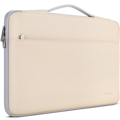 Domiso Laptop Sleeve 17,3 Pollici custodia laptop beige antiurto