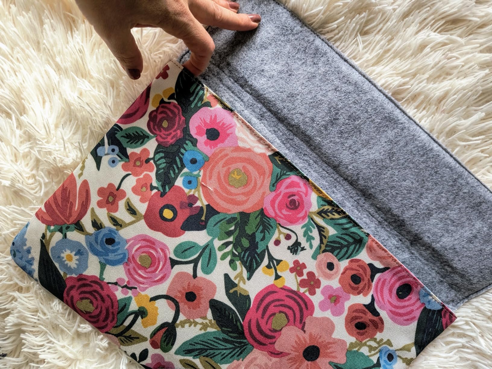 Domiso Laptop Sleeve 17,3 pollici custodia laptop rosa impermeabile