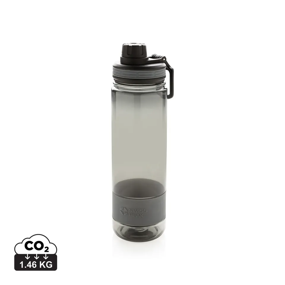 Swiss Peak Articoli per bevande Bottiglia in tritan grigia 750 ml ermetica