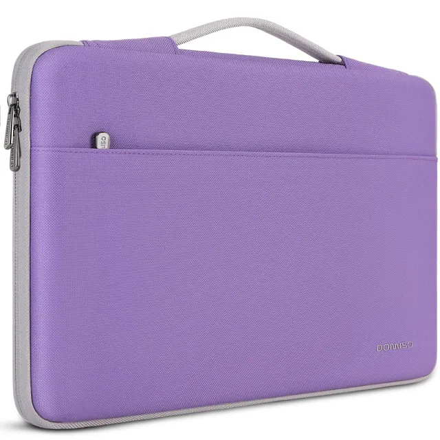 Domiso Laptop Sleeve 17,3 pollici custodia laptop viola impermeabile
