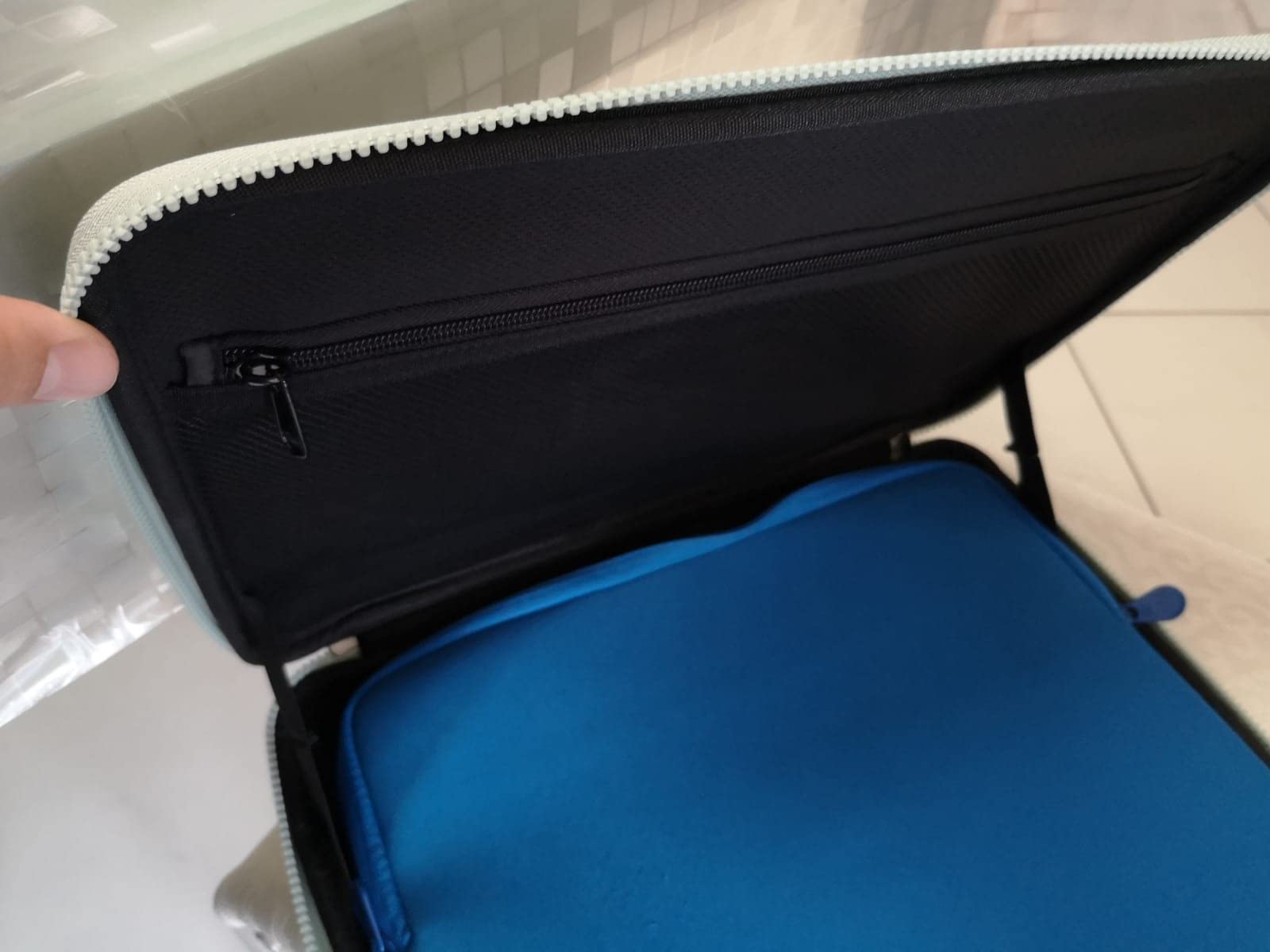 Domiso EVA Laptop Bag 14 pollici custodia per laptop blu scuro antiurto