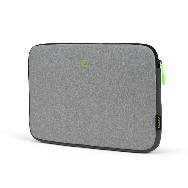 BASE XXO Sleeves Skin FLOW 13-14.1 custodia sleeve grigia e verde