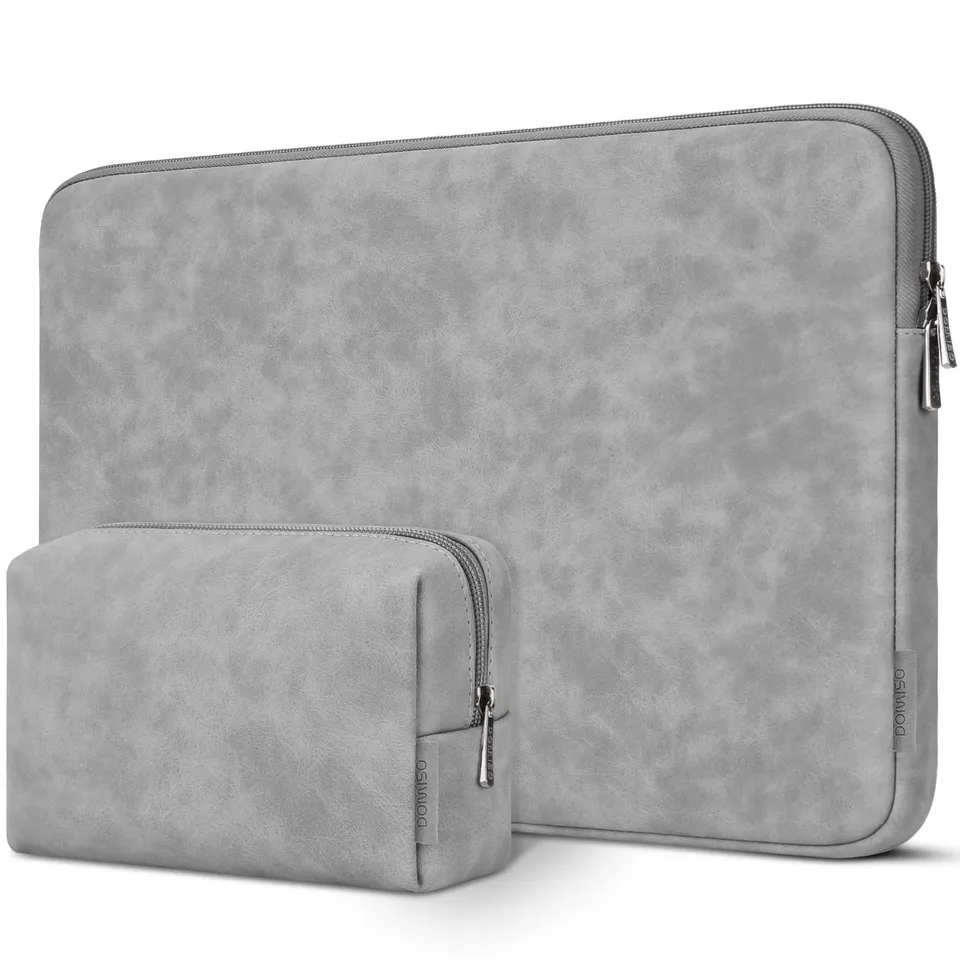 Domiso Laptop Sleeve 13,3 Pollici custodia grigia impermeabile