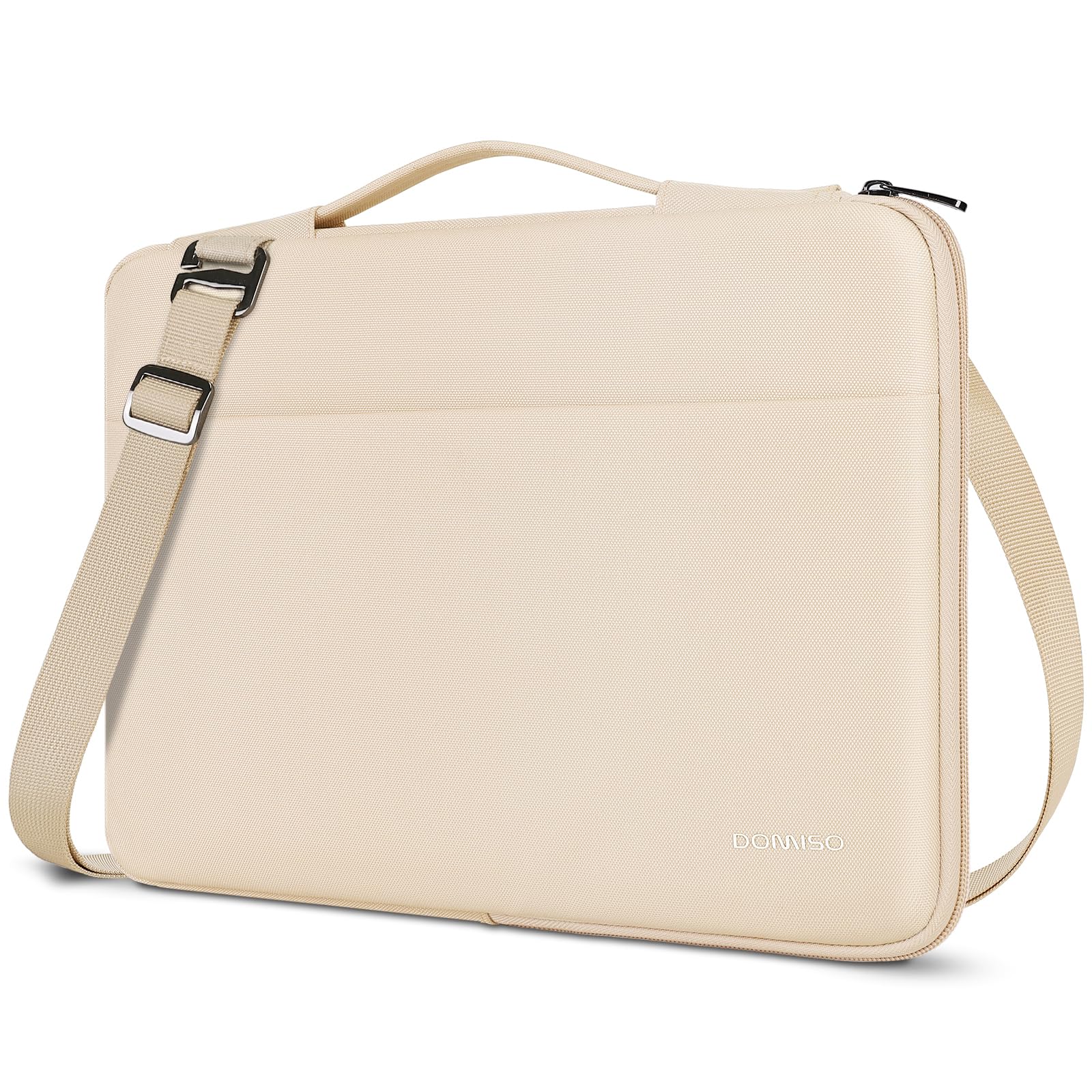 DOMISO Laptop Sleeve 14 pollici custodia notebook beige impermeabile
