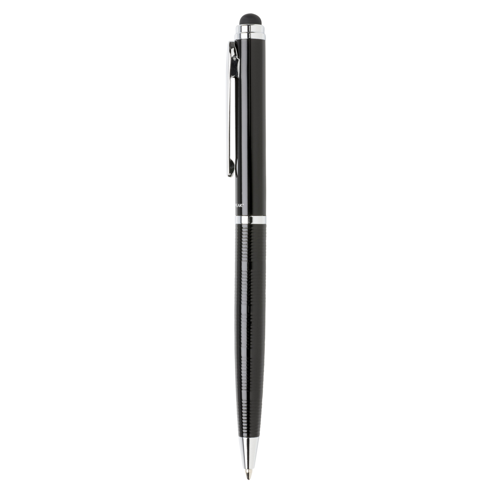 Swiss Peak Ufficio & Scrittura Penna touch Swiss Peak deluxe penna nera refill blu