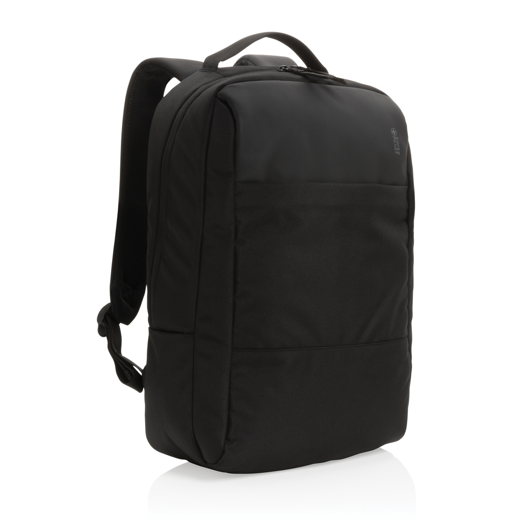 Swiss Peak Zaini zaino porta PC 15,6″ rPET AWARE™ nero riciclato