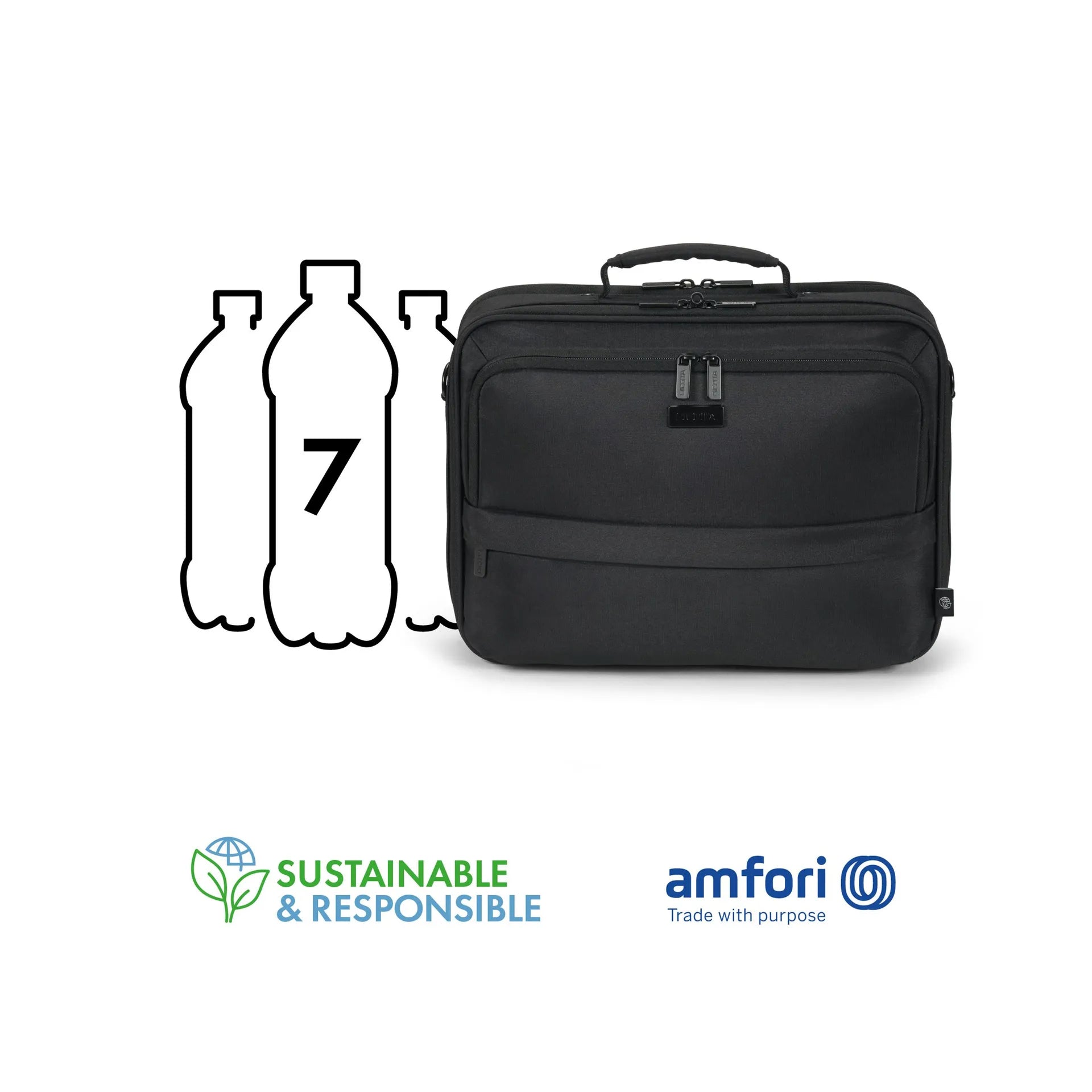 BASE XXO Laptop Bags Multi Eco CORE borsa laptop 15-17,3 impermeabile
